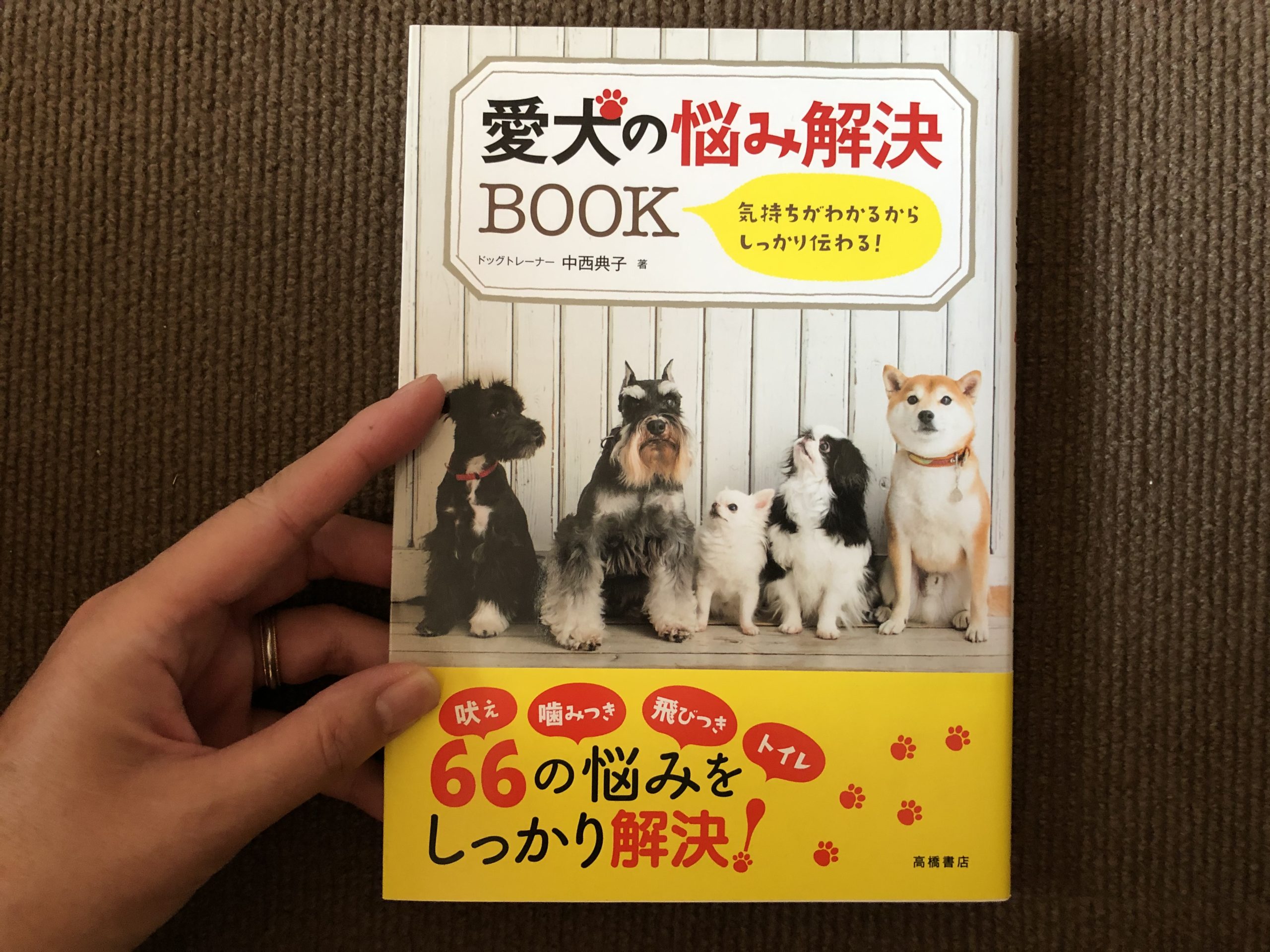書籍「愛犬の悩み解決」BOOK